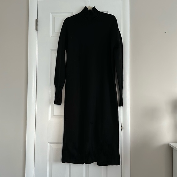 COS | Dresses | Cos 0 Wool Mock Neck Sweater Dress | Poshmark